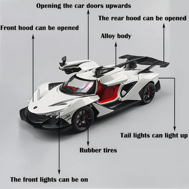 1:24 Diecast Apollo IE Model Car
